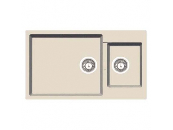 Chậu rửa  Carysil ENC2 - 10 XÁM TRO 